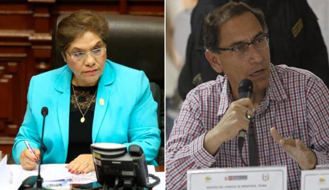 Luz Salgado: Acción Popular puede presentar otra moción de interpelación a Vizcarra