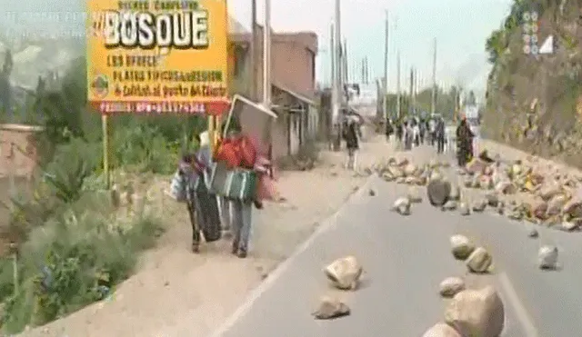 Paro agrario: en Huánuco, productores de papa continúan con bloqueo de carretera [VIDEO]