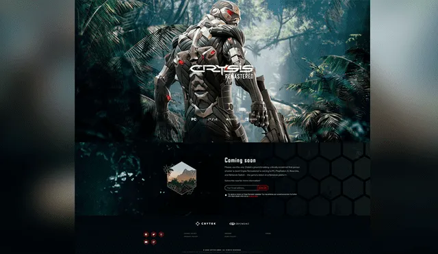 La imagen promocional muestra los logos PS4 y Xbox One, pero el mensaje solo menciona "PlayStation" y "Xbox".