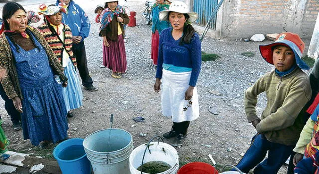 Recurso. Vivienda invierte en agua potable para Coata.