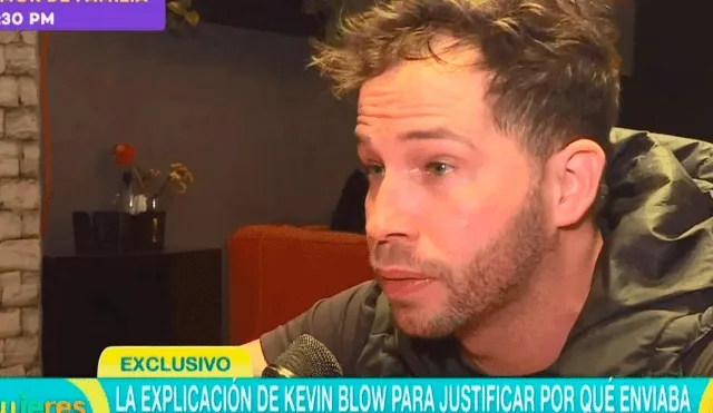 Carlos Galdós salió en defensa de Michelle Soifer: “Kevin Blow es un podre diablo”