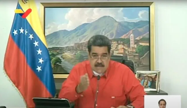 "Fueron tratados como esclavos (...) ¡ustedes lo saben!", exclamó Maduro. Foto: captura
