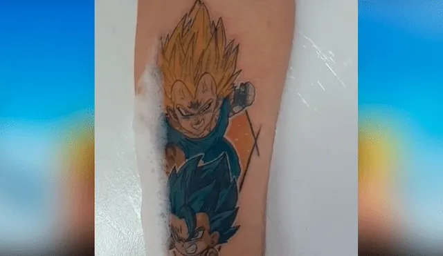 Facebook viral: se hace tatuaje ‘ultra realista’ de Gogeta y fans de Dragon Ball Super se emocional al verlo