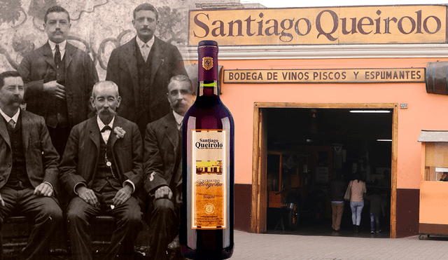Los vinos y piscos Santiago Queirolo se producen en Perú hace 145 años. Foto: composición La República/Viñas Queirolo/Antigua Bodega Queirolo