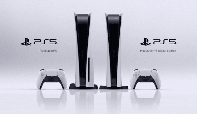 Habrá dos modelos de la PS5, una versión para juegos físicos y otra digital. Foto: Sony