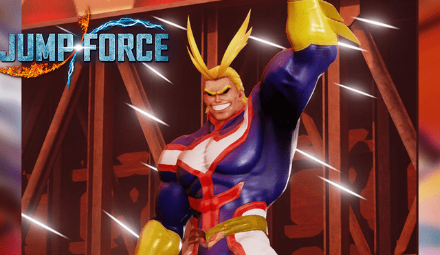 Jump Force: All Might, símbolo de la paz en Boku no Hero, aparece en increíbles imágenes 