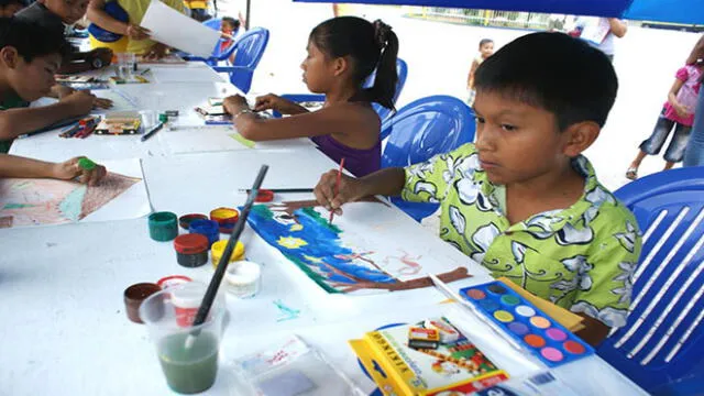 Convocan a escolares de Arequipa para concurso de dibujo y pintura