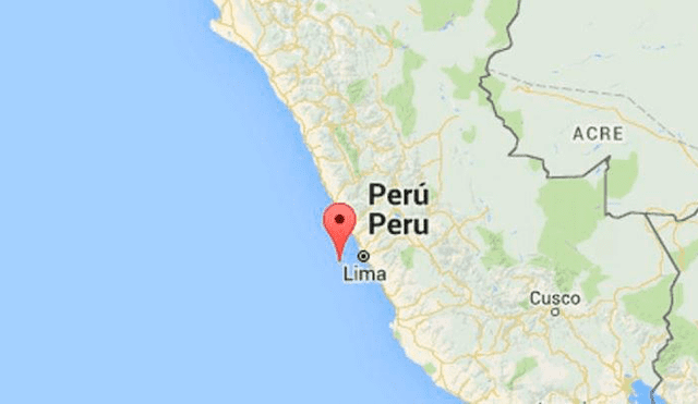Temblor de 3.7 grados se registró esta tarde en Lima