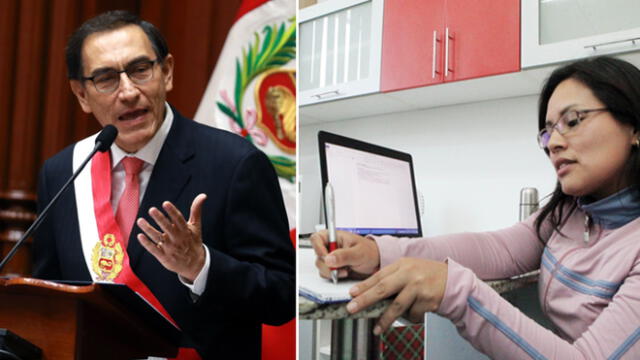 Coronavirus en Perú: Martín Vizcarra dispone trabajo remoto a nivel nacional [VIDEO]
