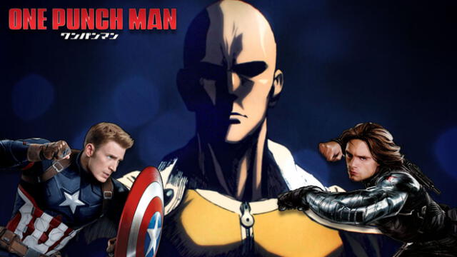 One Punch Man: Capitán América y Soldado del Invierno incluidos en el anime [FOTO]