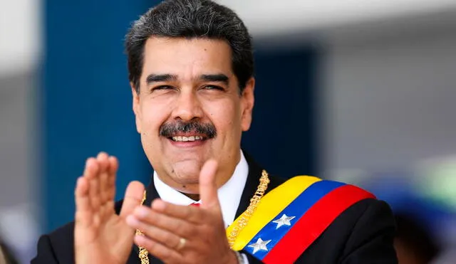 Desde Venezuela, el presidente Nicolás Maduro felicitó al nuevo mandatario electo de Bolivia, Luis Arce, y al vicepresidente, David Choquehuanca. Foto: EFE