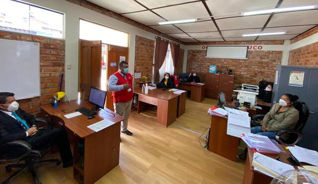 Gerente Regional de Control de La Libertad, visitó la Oficina Provincial de Control de Sanchez Carrión.