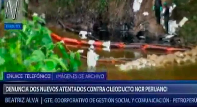 Petroperú denunció nuevos atentados contra Oleoducto Norperuano [VIDEO]