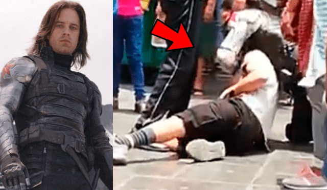 Facebook viral: ladrón fue capturado por peruano disfrazado del 'Soldado del Invierno' [VIDEO]