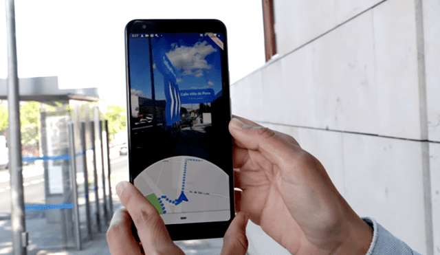 Google Maps facilitará la navegación con nueva herramienta de Realidad Aumentada.