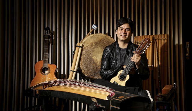 Músico. Lucho Quequezana tocará ritmos de otros países.