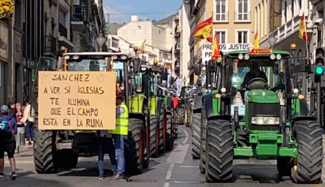 La protesta tiene como finalidad exigir el precio justo del olivar. (Foto: Ideal)