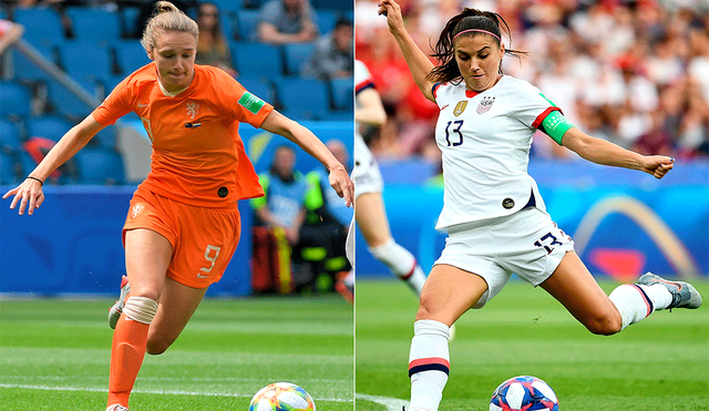 Sigue aquí EN VIVO ONLINE y EN DIRECTO la final del Mundial Femenino 2019 entre Estados Unidos vs. Holanda. | Foto: AFP