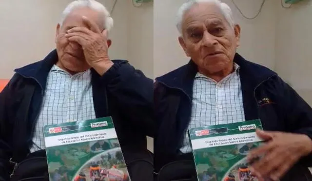 Facebook: la conmovedora historia del peruano de 80 años que está a punto de terminar el colegio [VIDEO]