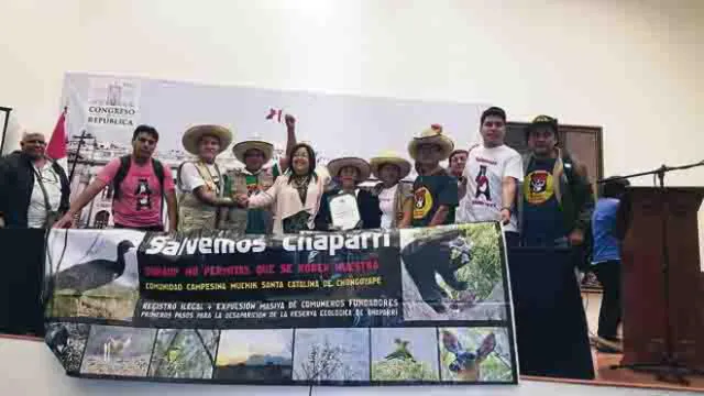 Congreso reconoce a activistas que defienden  la Reserva de Chaparrí