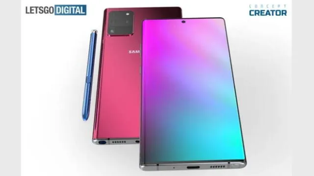 Samsung: muestran el posible diseño del Galaxy Note 20 que incluye un S-Pen renovado [VIDEO]
