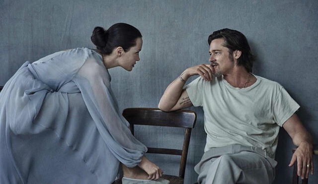 Angelina Jolie da su brazo a torcer y le pide ayuda a Brad Pitt [FOTOS]