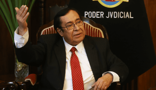 Jueces supremos rechazaron que Prado Saldarriaga sea candidato a la presidencia del PJ