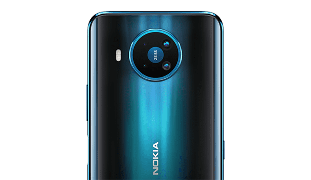 El Nokia 8.3 5G tiene un sistema de cuatro cámaras conformada por 64 MP + 12 MP + 2 MP + 2 MP.