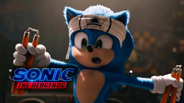 La película de Sonic lanza nuevo tráiler. Créditos: Composición