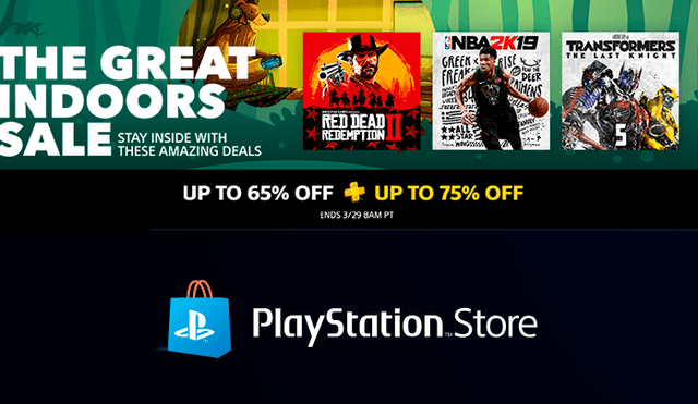 PS4: “The Great Indoors Sale” las nuevas ofertas en juegos de PlayStation 4