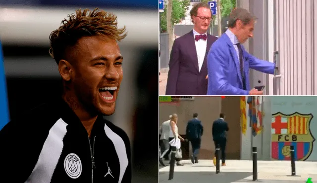 Neymar se acerca al Barcelona: presidente azulgrana y abogado del brasileño fueron captados en las oficinas del club español.