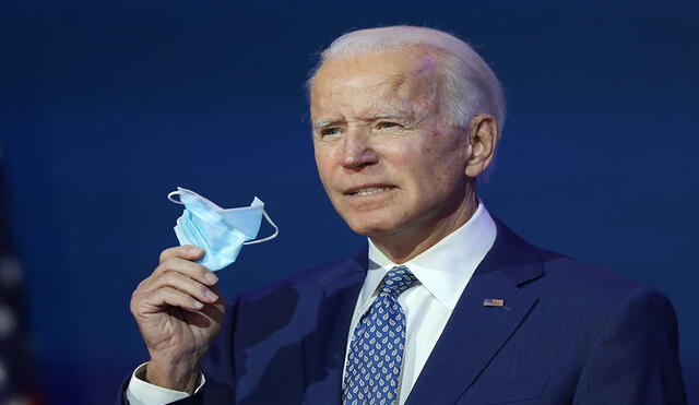 Joe Biden ya prepara una serie de medidas para contener el coronavirus en Estados Unidos. Foto: AFP