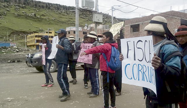 Marcharán a favor de alcalde preso de Challhuahuacho