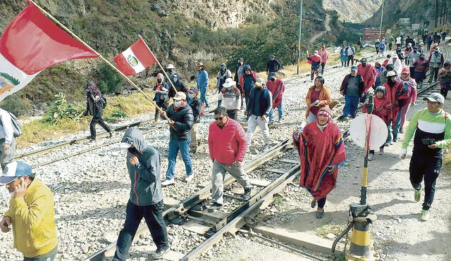 reclamos. Cusco inicia hoy protestas contra el gobierno.