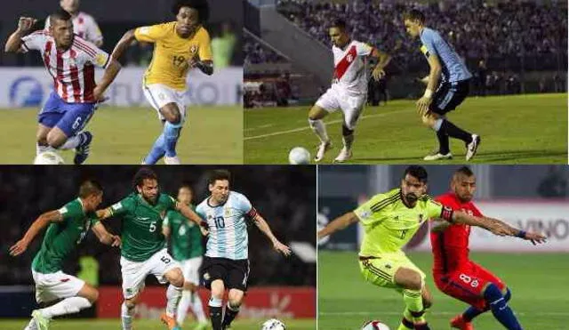 Eliminatorias Rusia 2018: programación y guía de canales de la fecha 14 en Conmebol