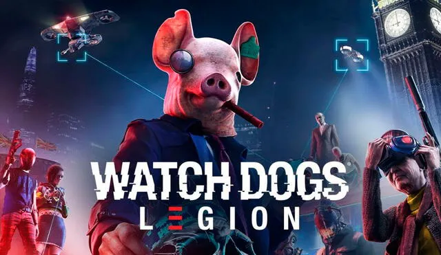Watch Dogs Legion se estrenó el pasado 29 de octubre en PS4, Xbox One y PC. Foto: Ubisoft