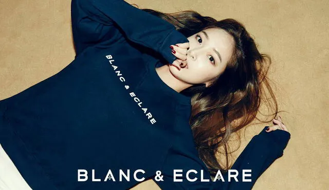 Jessica Jung para su propia marca Blanc & Eclare.