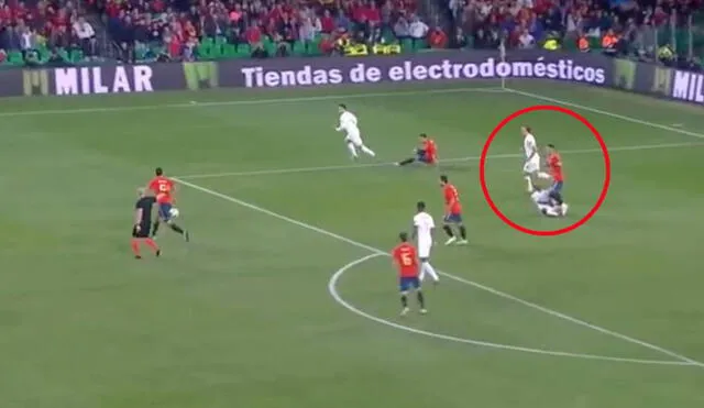 La terrible falta de Sergio Ramos a Sterling que enfureció a Inglaterra [VIDEO]