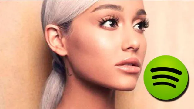 Ariana Grande logra batir récord en Spotify