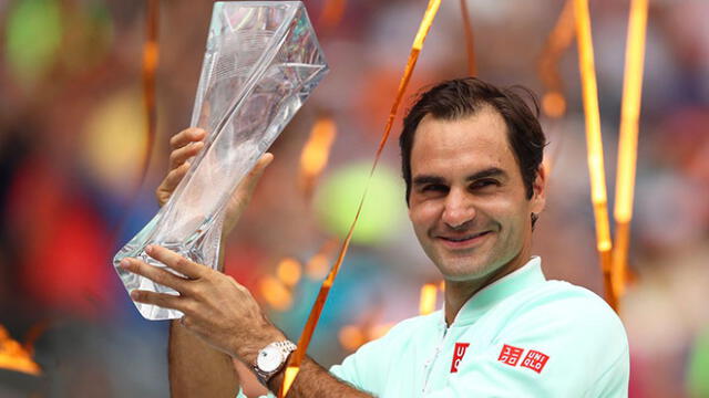 Roger Federer se coronó campeón del Masters 1000 de Miami