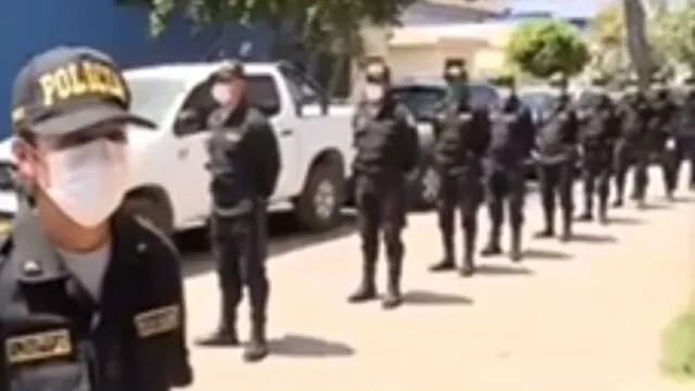 Se priorizarán a los policías encargados del patrullaje de las calles. (Foto: Captura de video / Canal N)
