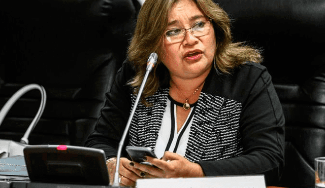 Presidenta de la Comisión de Ética: “Congresistas no deberíamos tener inmunidad”
