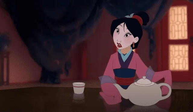 La película animada de Mulan se estrenó en el año 1998. Foto: Captura.