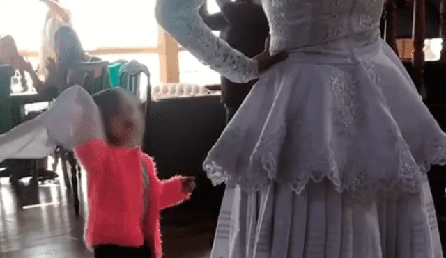 Instagram: Hija de Jazmín Pinedo aprende a bailar marinera y enternece a miles [VIDEO]