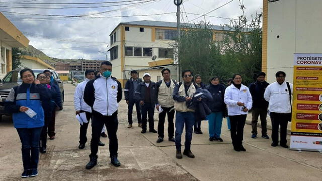 En Puno, conformaron brigadas de salud para detectar coronavirus.