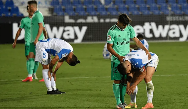 Real Madrid mandó al descenso al Leganés tras igualar 2-2 en condición de visita. | Foto: AFP