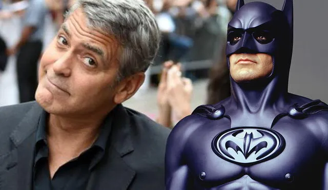 George Clooney en Batman & Robin, un trabajo que no puede ver. Foto: Warner Bros. Pictures