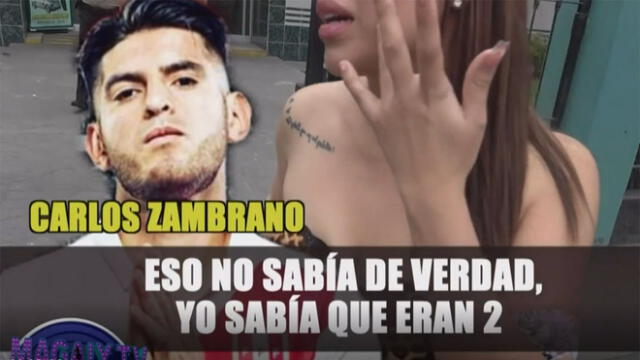 Carlos Zambrano denuncia agresión en Magaly tv, la firme