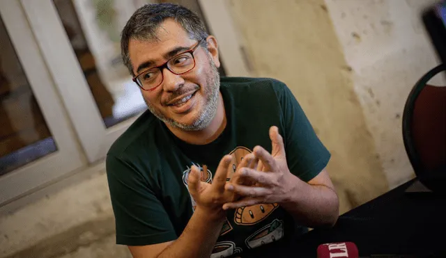 Marco Sifuentes, periodista y escritor. Foto: Rodrigo Talavera/La República