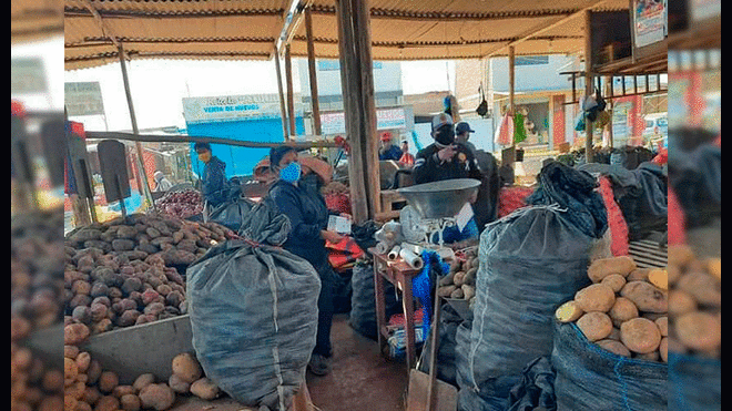 Comerciantes adulteraban balanzas en el mercado de provincia del Santa.